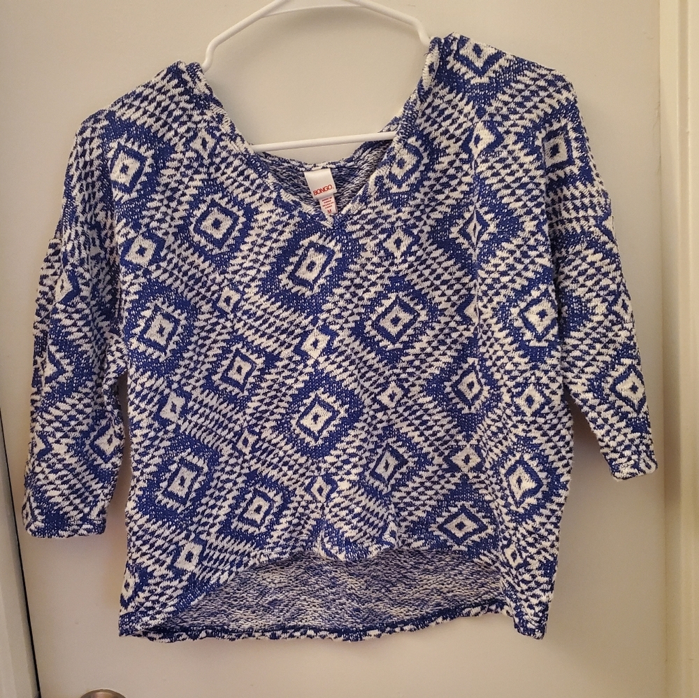 Bongo Knitted Half-Sleeved Top